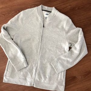 old navy | men’s grey zip up